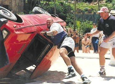 This is totally me working out... totally. (I’m the car.)